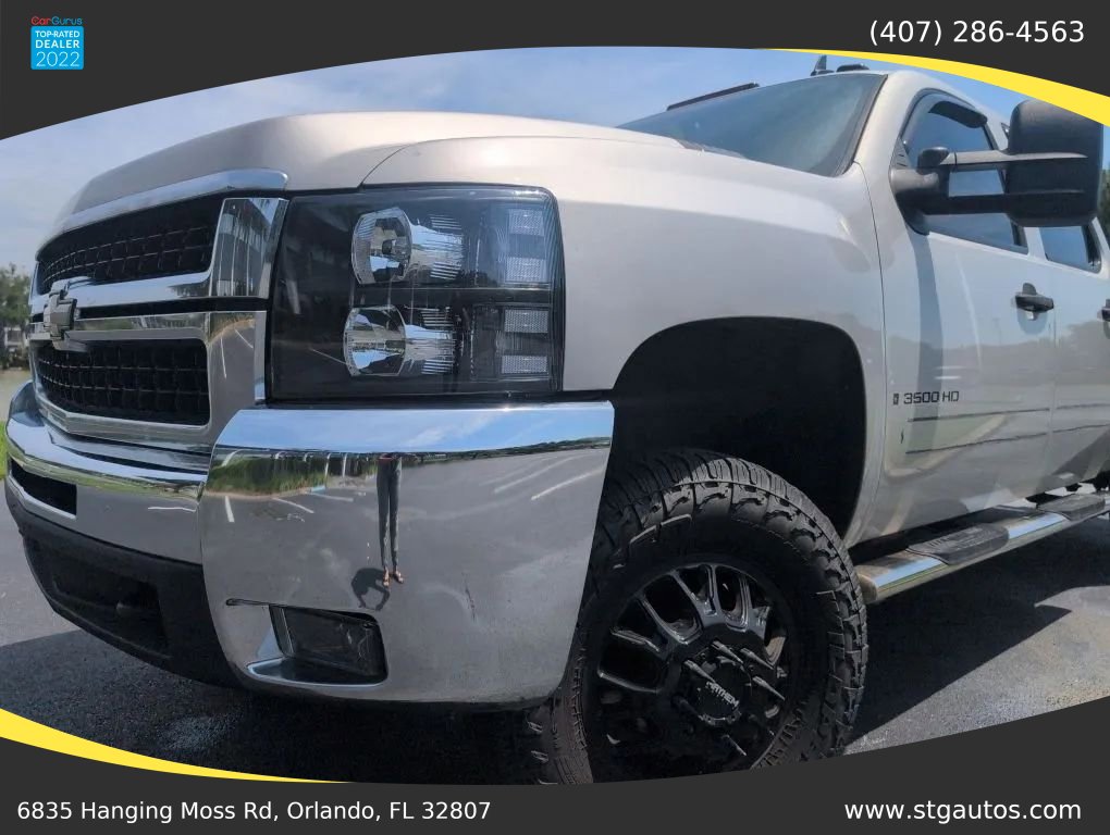 Used 2009 Chevrolet Silverado 3500 LT w/ Interior Plus Package AWD/4WD image 7