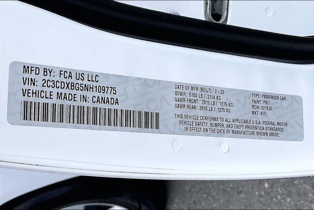 Used 2022 Dodge Charger SXT w/ Leather Interior Group RWD image 14