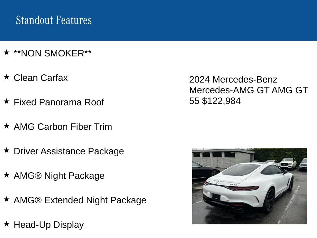 Certified 2024 Mercedes-Benz AMG GT 55 image 9