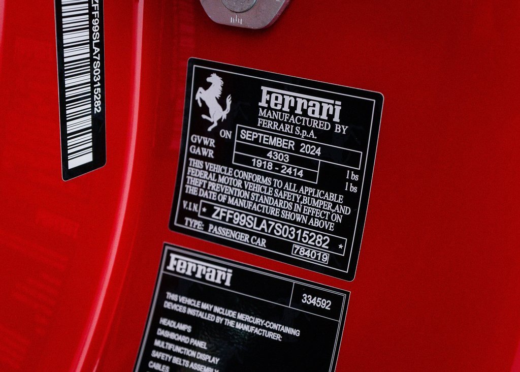 Certified 2025 Ferrari 296 GTB image 25