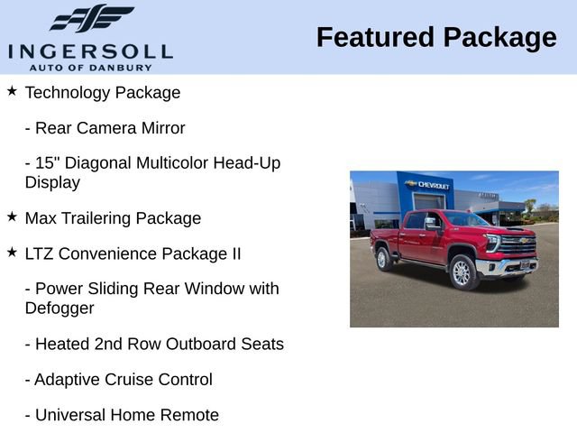 Used 2025 Chevrolet Silverado 2500 LTZ w/ LTZ Premium Package AWD/4WD image 15