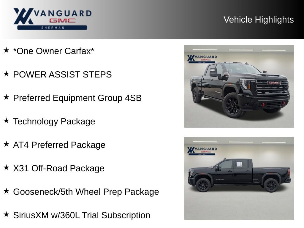 Used 2025 GMC Sierra 3500 AT4 w/ Technology Package image 11