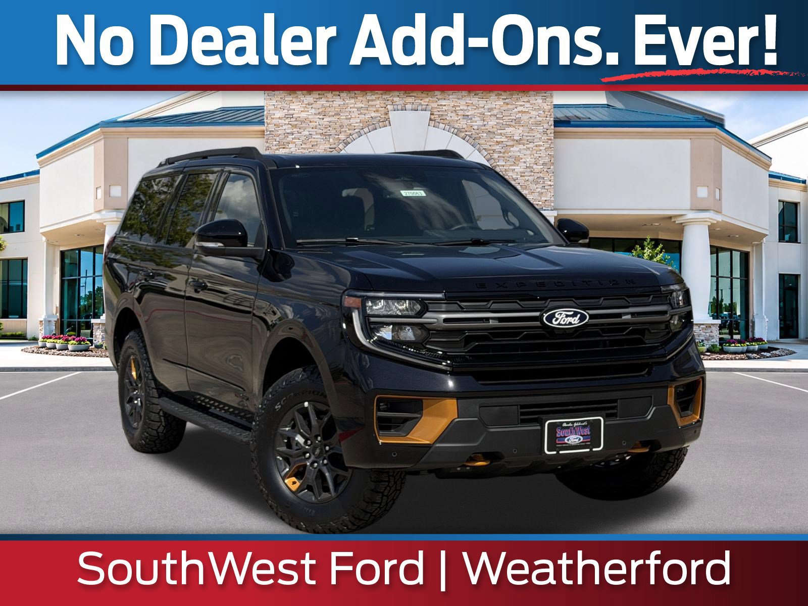 New 2027 Ford Expedition Tremor w/ Driver's Package AWD/4WD 360° Tour