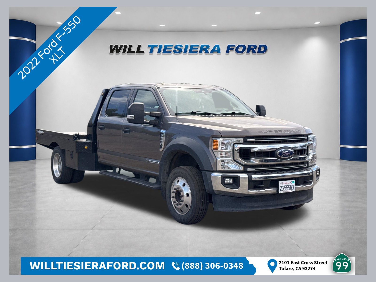 Used 2022 Ford F550 4x4 Crew Cab Super Duty w/ XLT Value Package