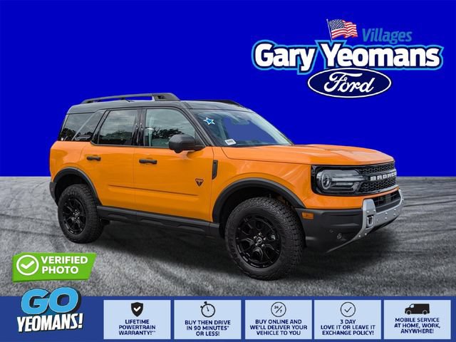 Certified 2026 Ford Bronco Sport Badlands w/ Sasquatch Badlands Package
