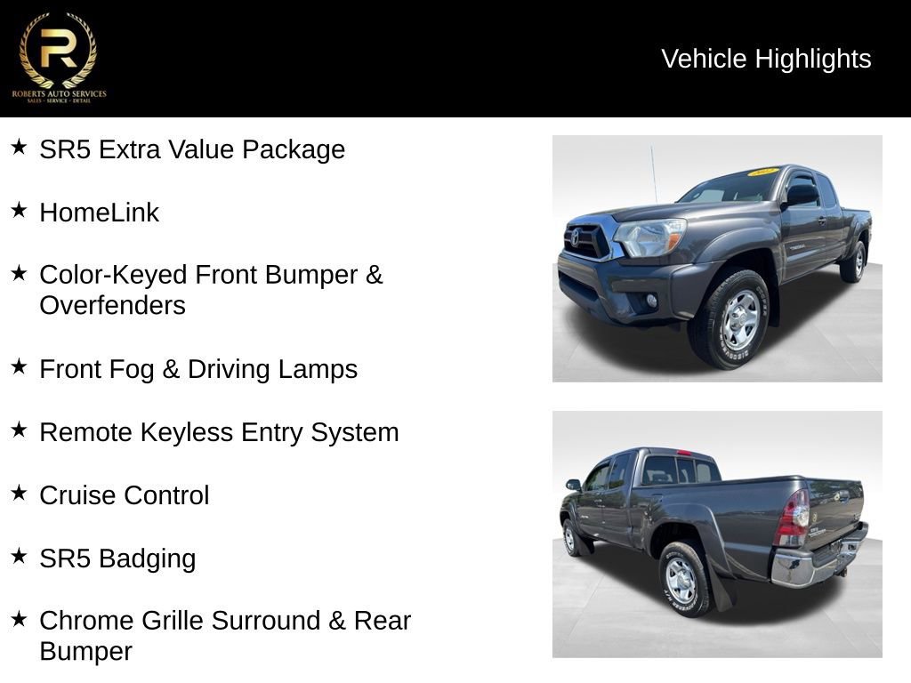 Used 2012 Toyota Tacoma PreRunner w/ SR5 Pkg RWD image 9