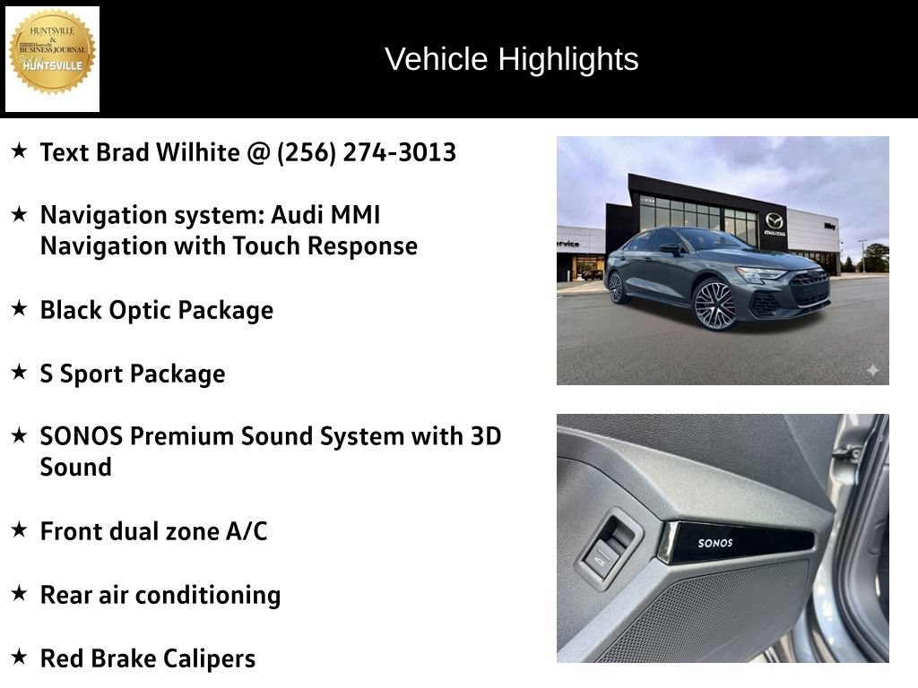 Used 2026 Audi S3 Premium AWD/4WD image 6