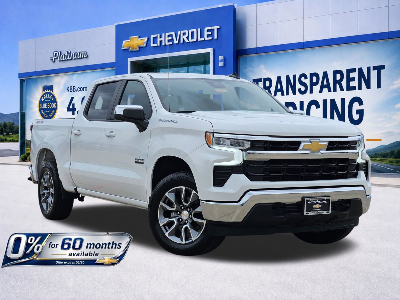 New 2026 Chevrolet Silverado 1500 LT w/ Texas Edition Plus AWD/4WD 360° Tour