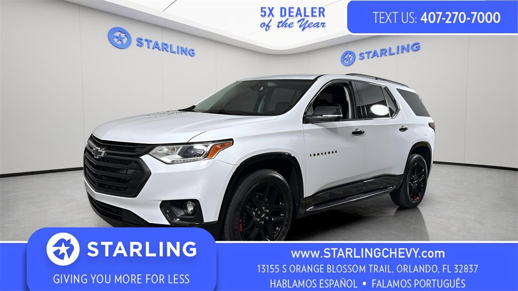 Used 2021 Chevrolet Traverse Premier w/ Redline Edition