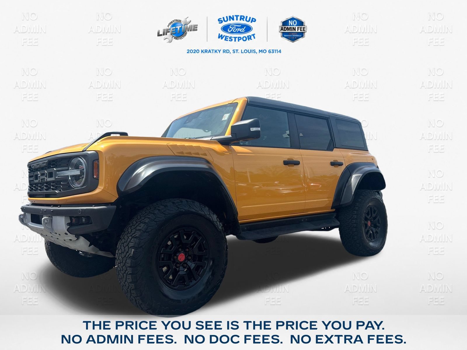 Used 2022 Ford Bronco Raptor AWD/4WD image 1