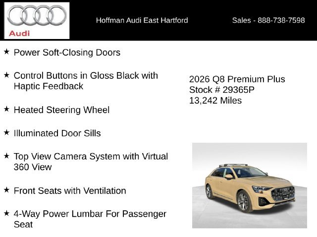 Certified 2026 Audi Q8 Premium Plus AWD/4WD image 24