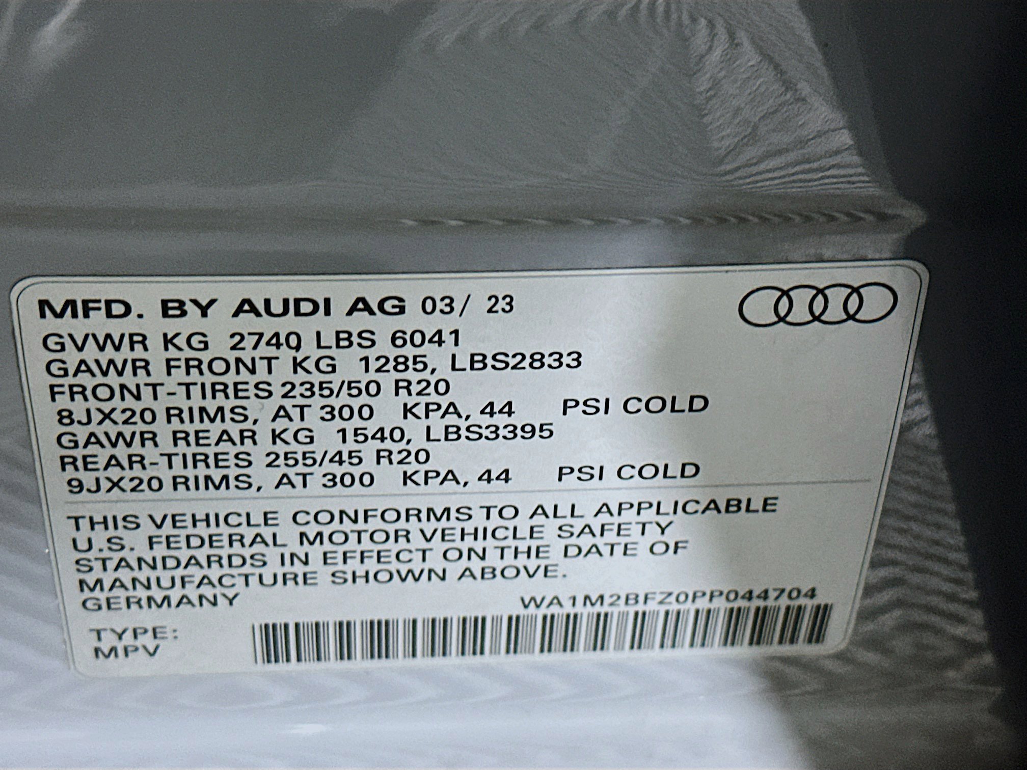 Used 2023 Audi Q4 e-tron Prestige w/ 20" Wheel Package AWD/4WD image 12