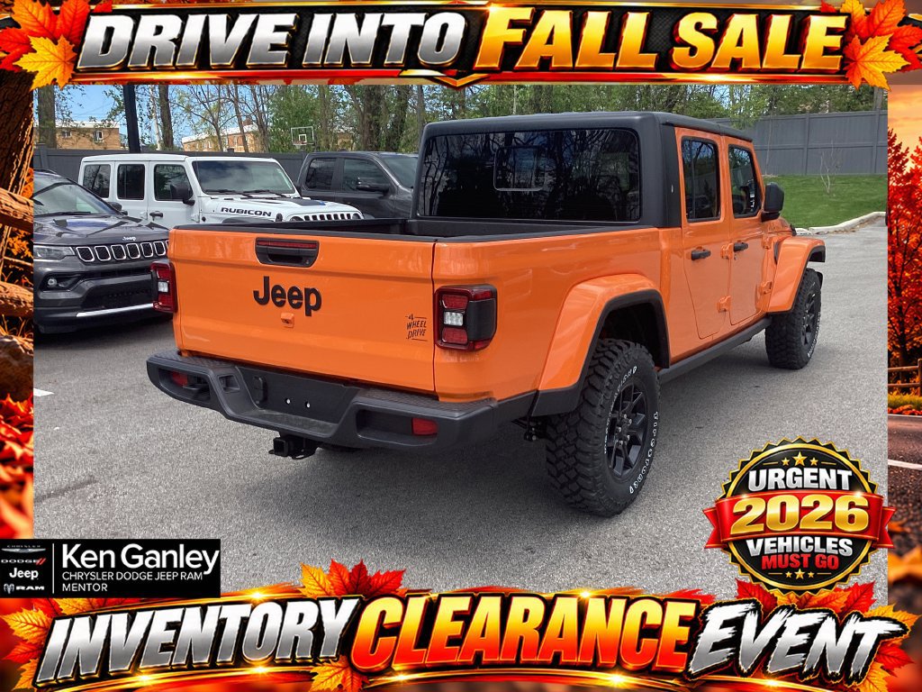 New 2026 Jeep Gladiator Mojave AWD/4WD image 8