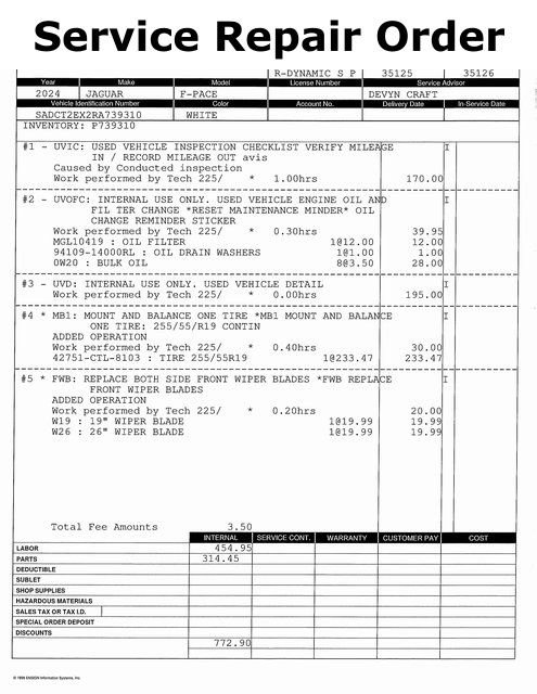 Used 2024 Jaguar F-PACE R-Dynamic S image 14