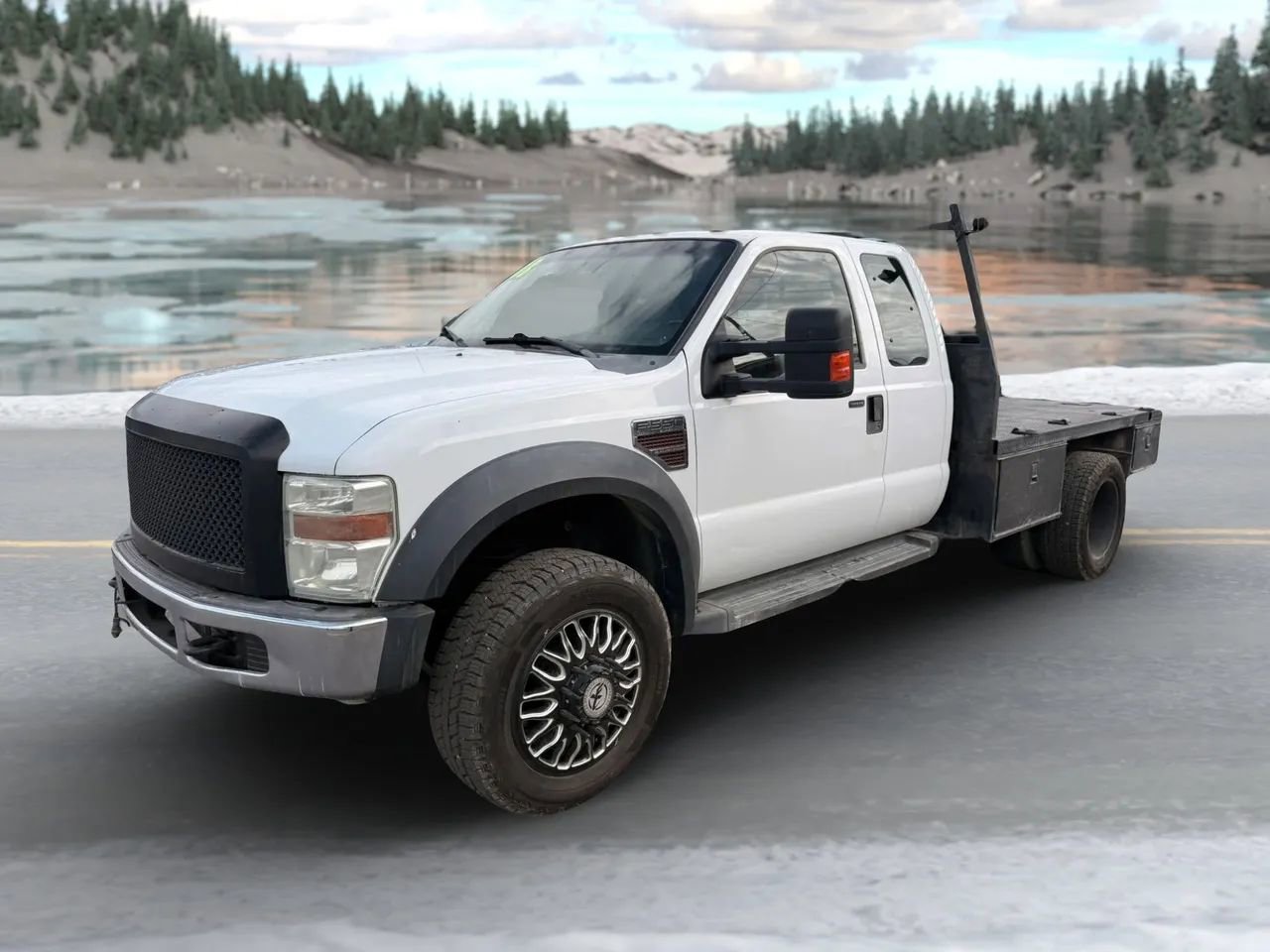 Used 2008 Ford F550 4x4 Super Cab Super Duty image 7
