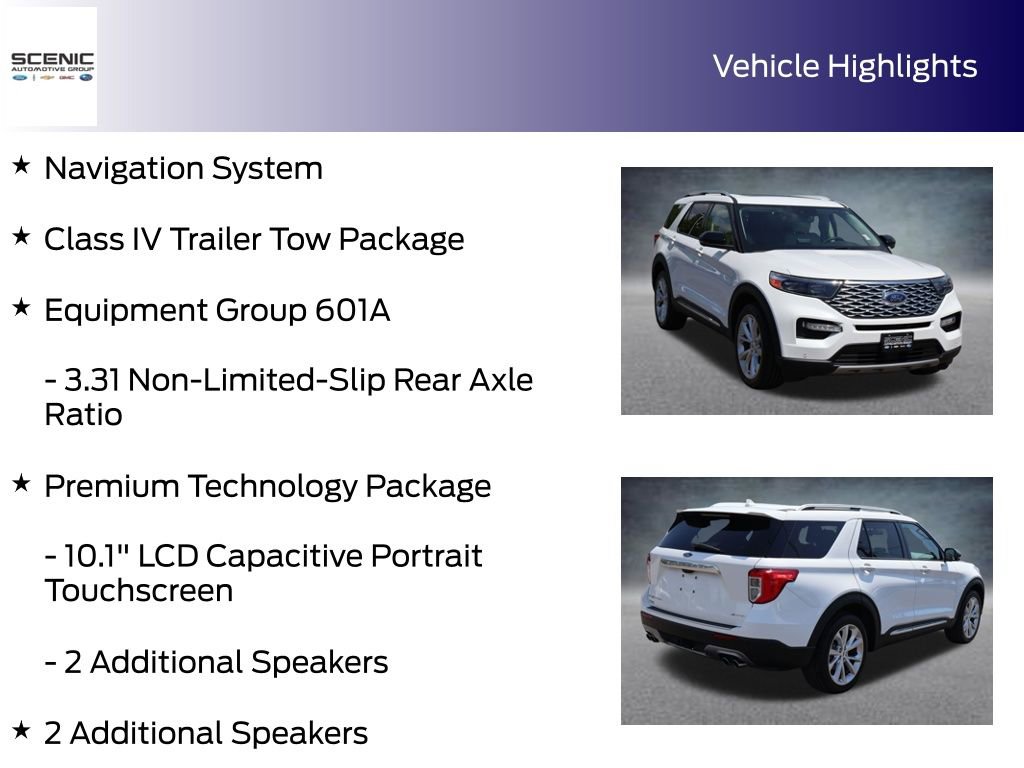 Used 2022 Ford Explorer Platinum w/ Equipment Group 601A AWD/4WD image 5