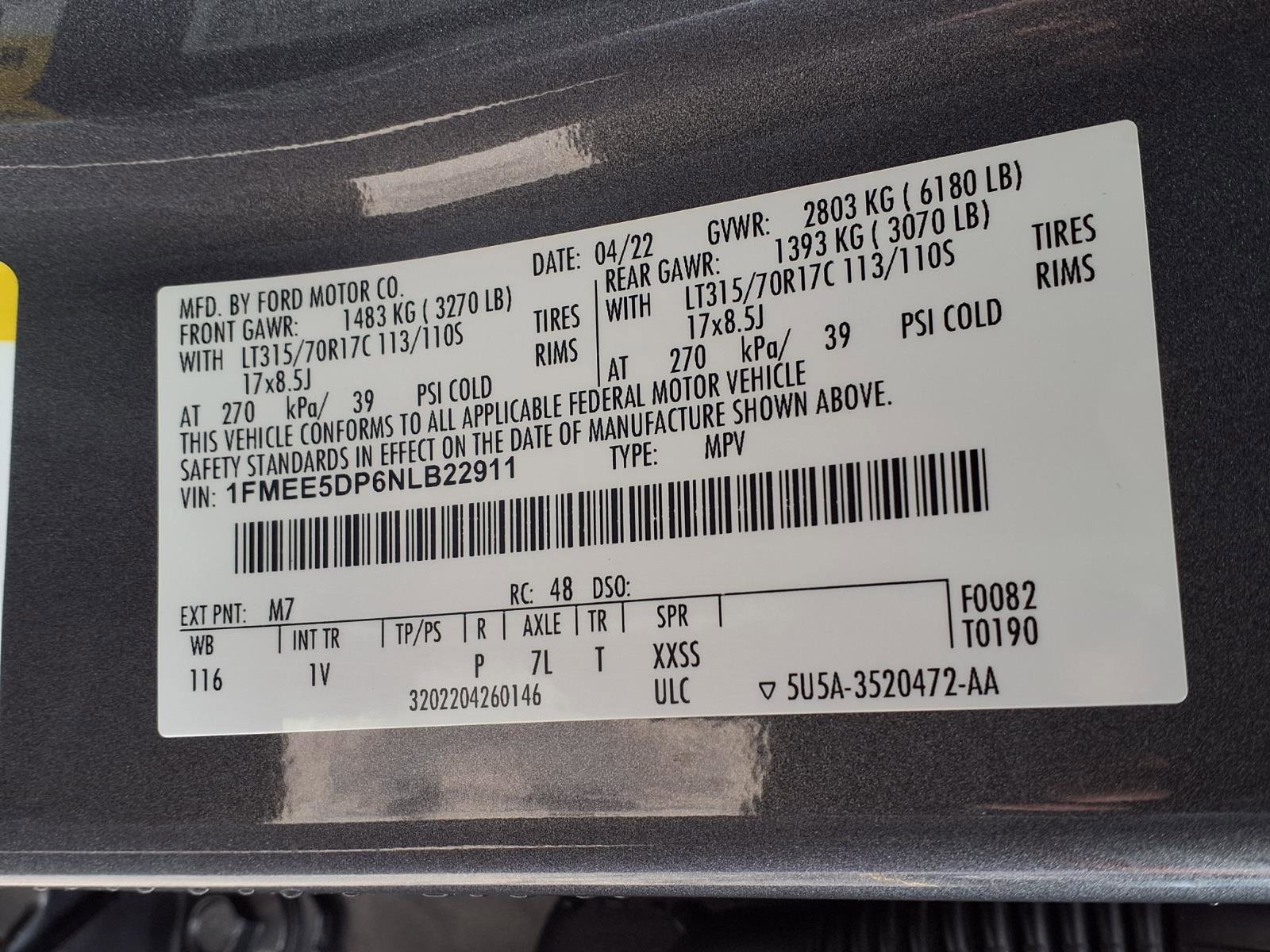 Used 2022 Ford Bronco Badlands AWD/4WD image 24