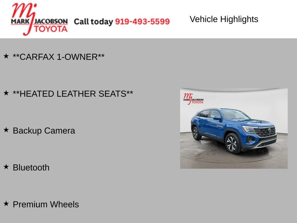 Used 2025 Volkswagen Atlas Cross Sport SE FWD image 5