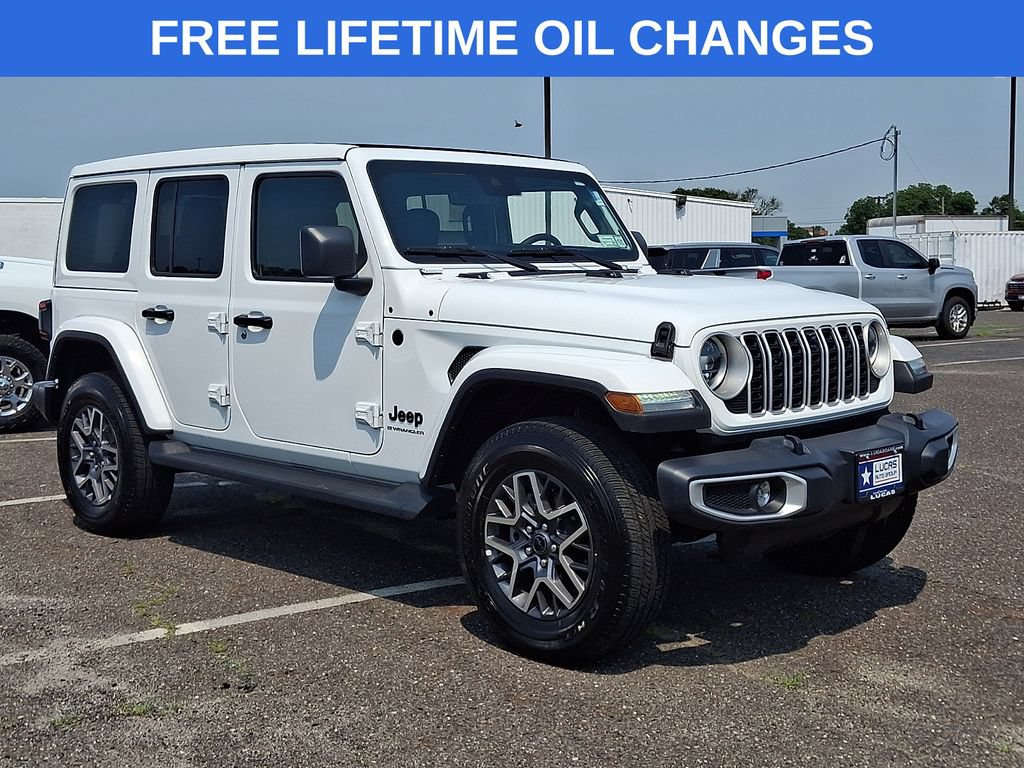 Used 2025 Jeep Wrangler Unlimited Sahara AWD/4WD image 1