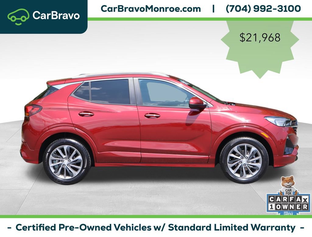 Certified 2023 Buick Encore GX Select w/ Sport Touring Package FWD image 9