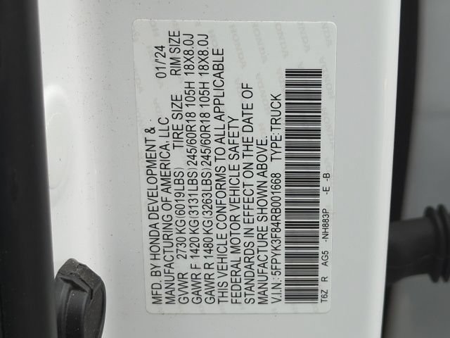 Used 2024 Honda Ridgeline Black Edition image 31