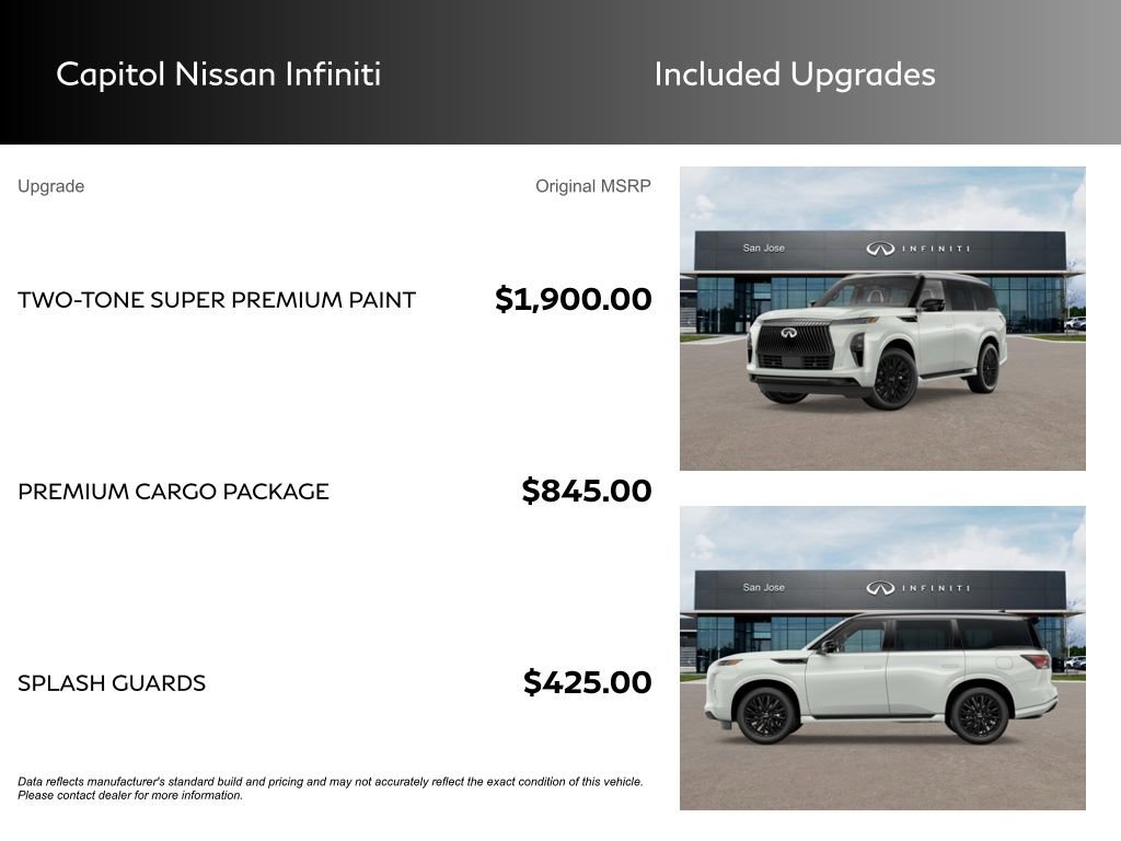 New 2026 INFINITI QX80 Autograph w/ Premium Cargo Package image 3