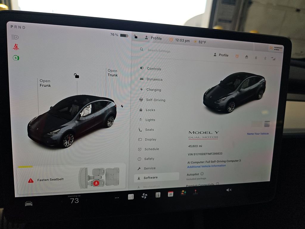 Used 2021 Tesla Model Y Performance AWD/4WD image 2