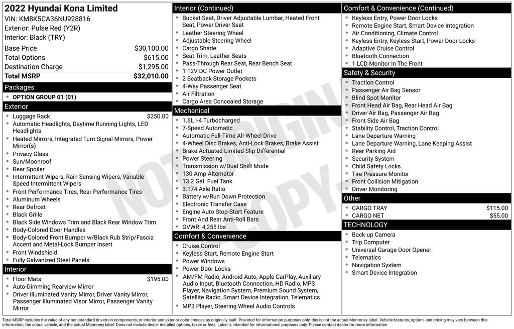 Used 2022 Hyundai Kona Limited image 6