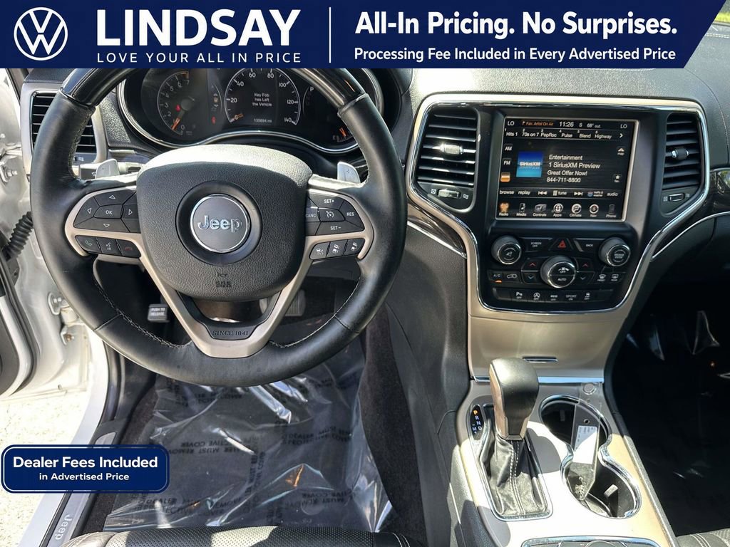 Used 2016 Jeep Grand Cherokee Overland w/ Advanced Technology Group AWD/4WD image 10