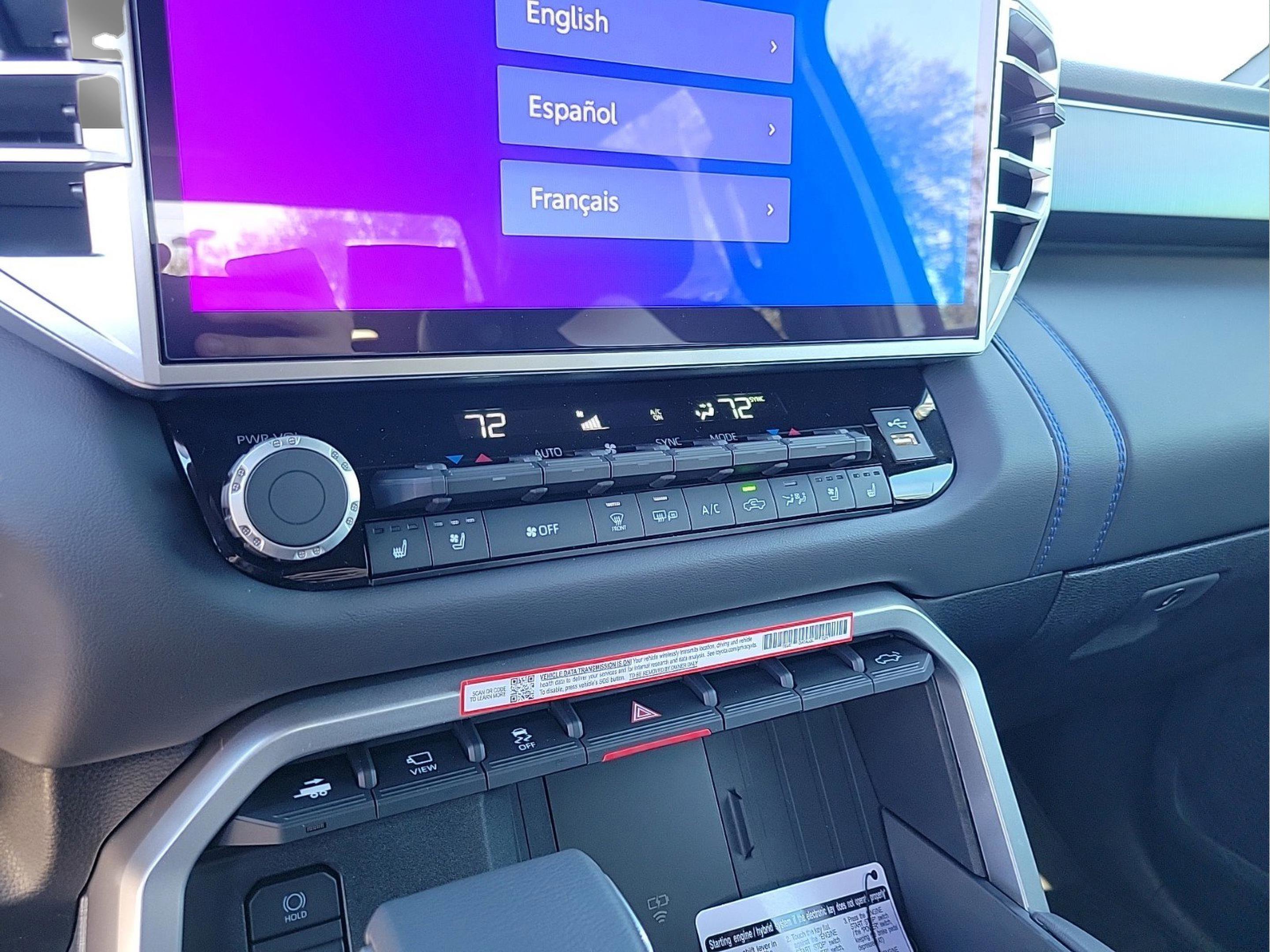 New 2025 Toyota Tundra Platinum image 22