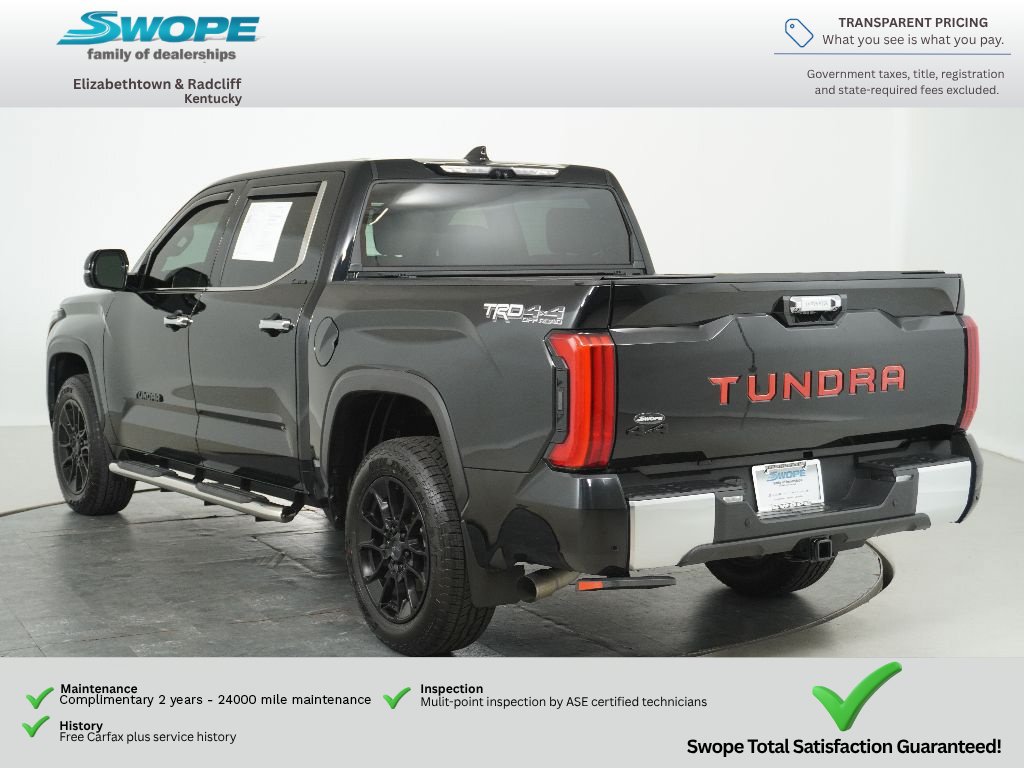 Used 2023 Toyota Tundra Limited w/ TRD Off-Road Package AWD/4WD image 5