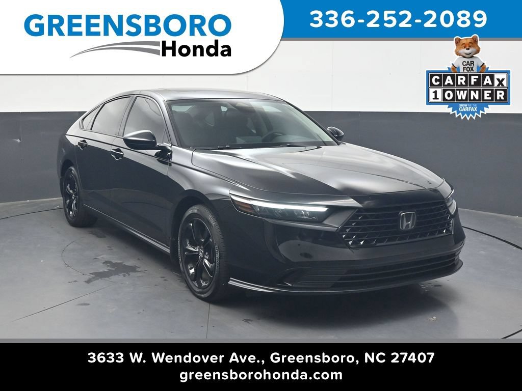 Certified 2025 Honda Accord SE