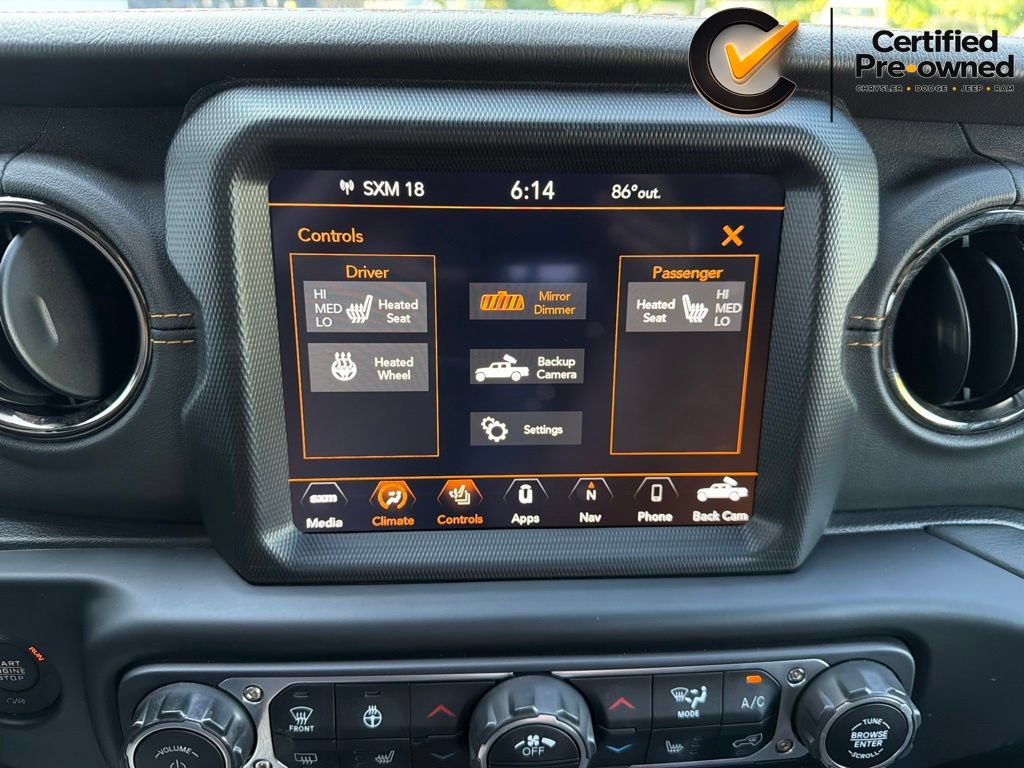 Certified 2022 Jeep Gladiator Overland AWD/4WD image 81