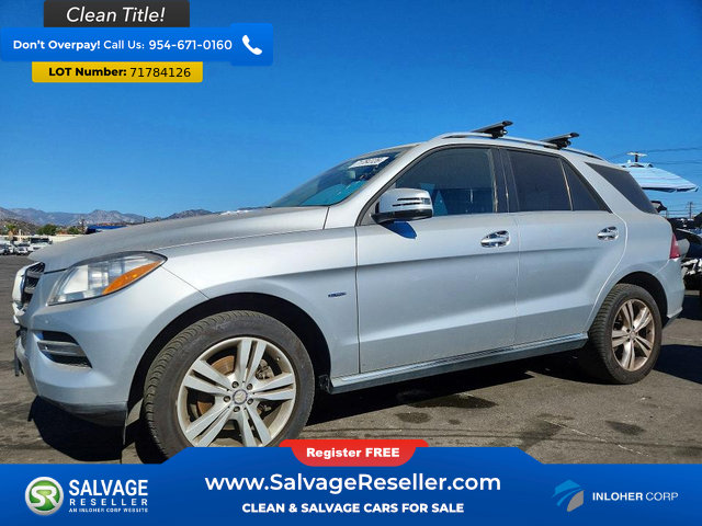 Used 2012 Mercedes-Benz ML 350 BlueTEC 4MATIC image 1