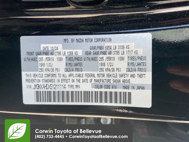Used 2025 MAZDA CX-90 3.3 Turbo w/ Select Package AWD/4WD image 23