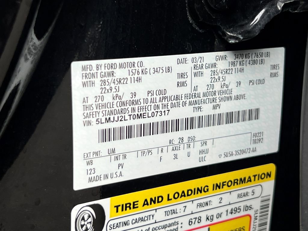 Certified 2021 Lincoln Navigator Reserve image 31