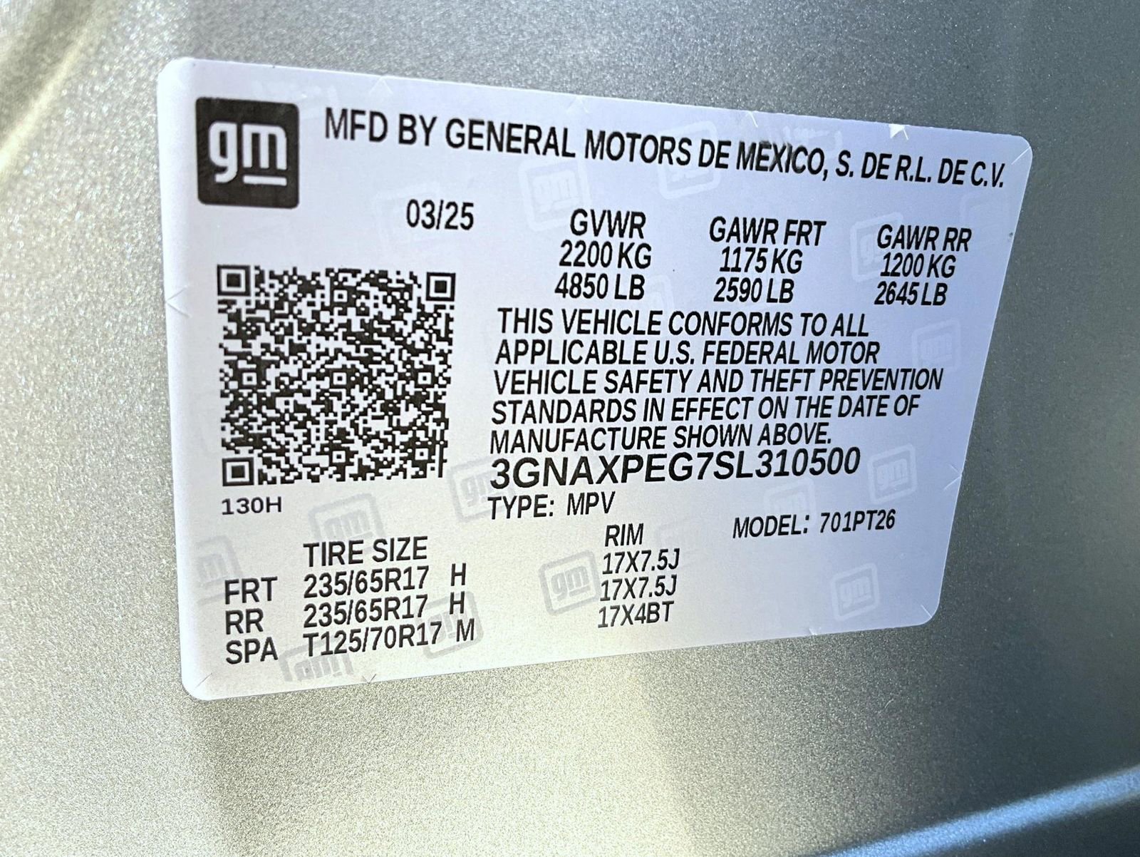 Certified 2025 Chevrolet Equinox LT AWD/4WD image 25