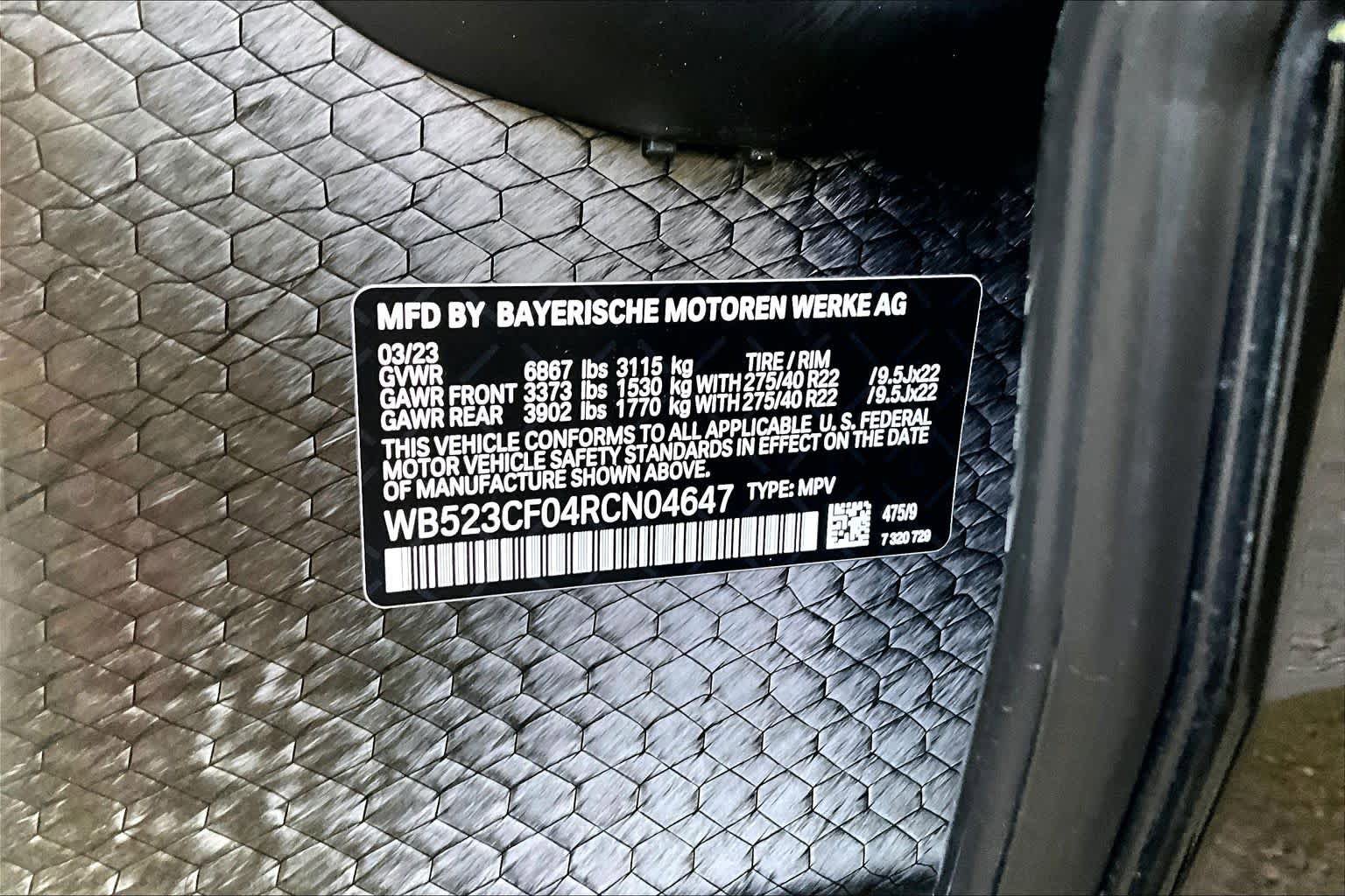 Used 2024 BMW iX xDrive50 w/ Sport Package AWD/4WD image 31