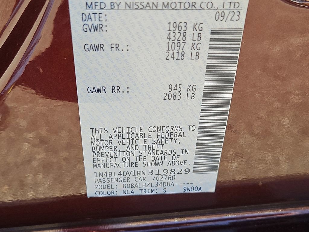 Used 2024 Nissan Altima 2.5 SV image 30