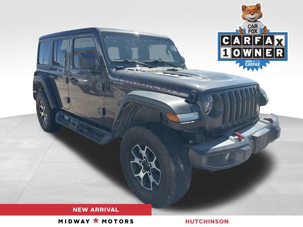 Used 2022 Jeep Wrangler Unlimited Rubicon w/ LED Lighting Group image 1