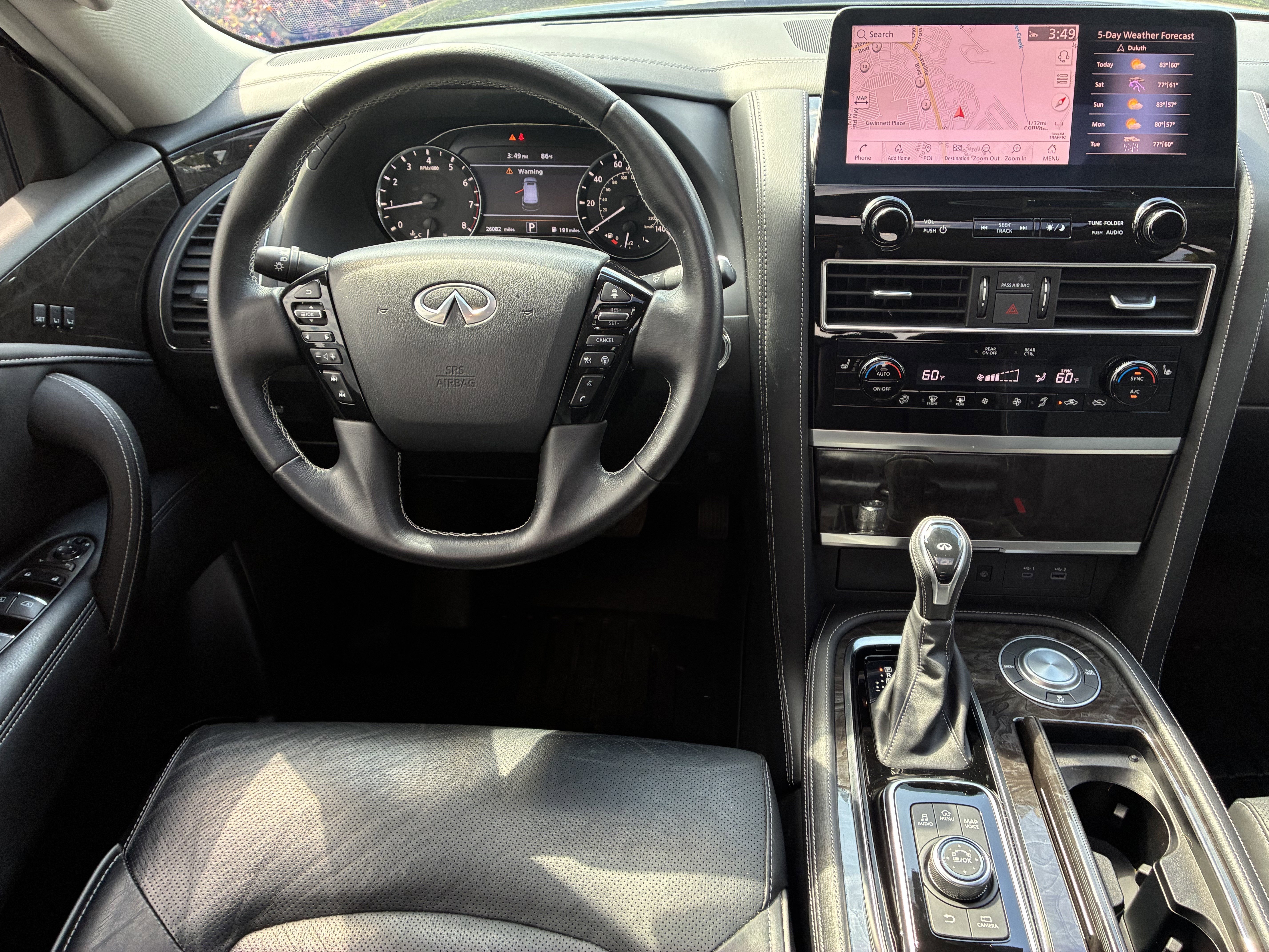 Used 2024 INFINITI QX80 Luxe w/ All-Season Package RWD image 21