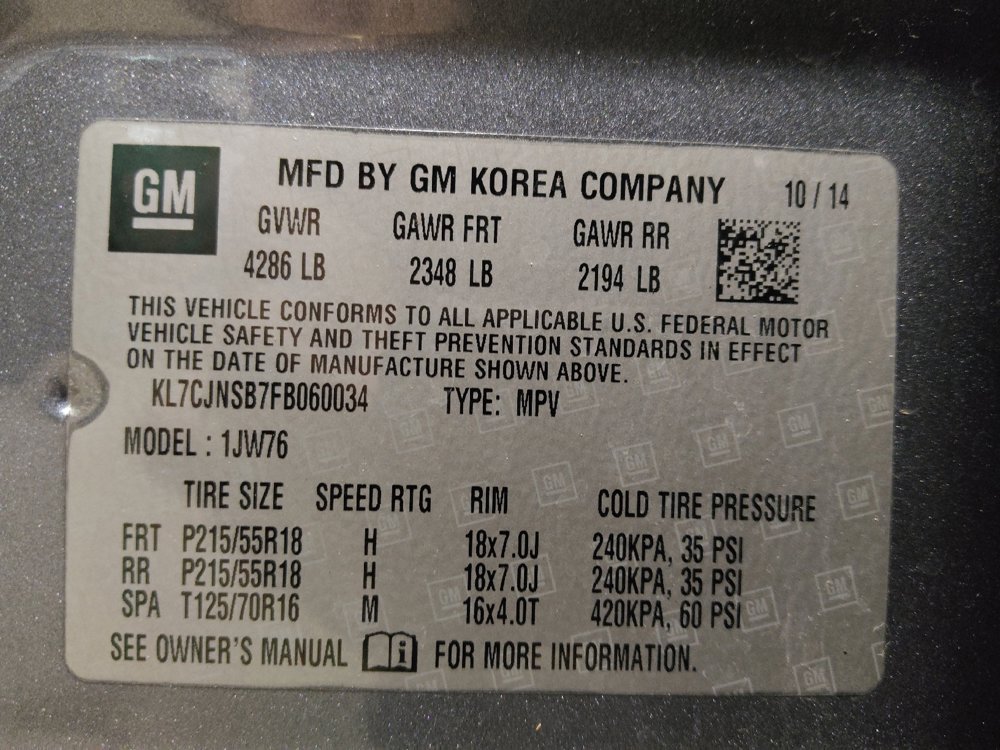 Used 2015 Chevrolet Trax LTZ image 33