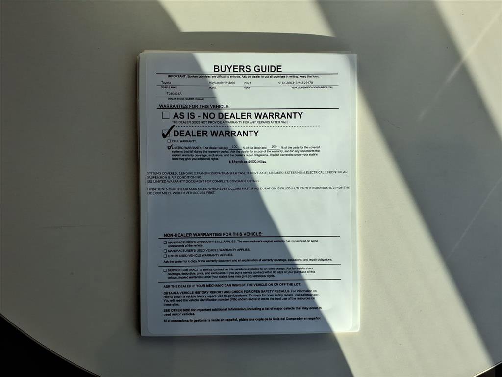 Certified 2021 Toyota Highlander XLE image 40