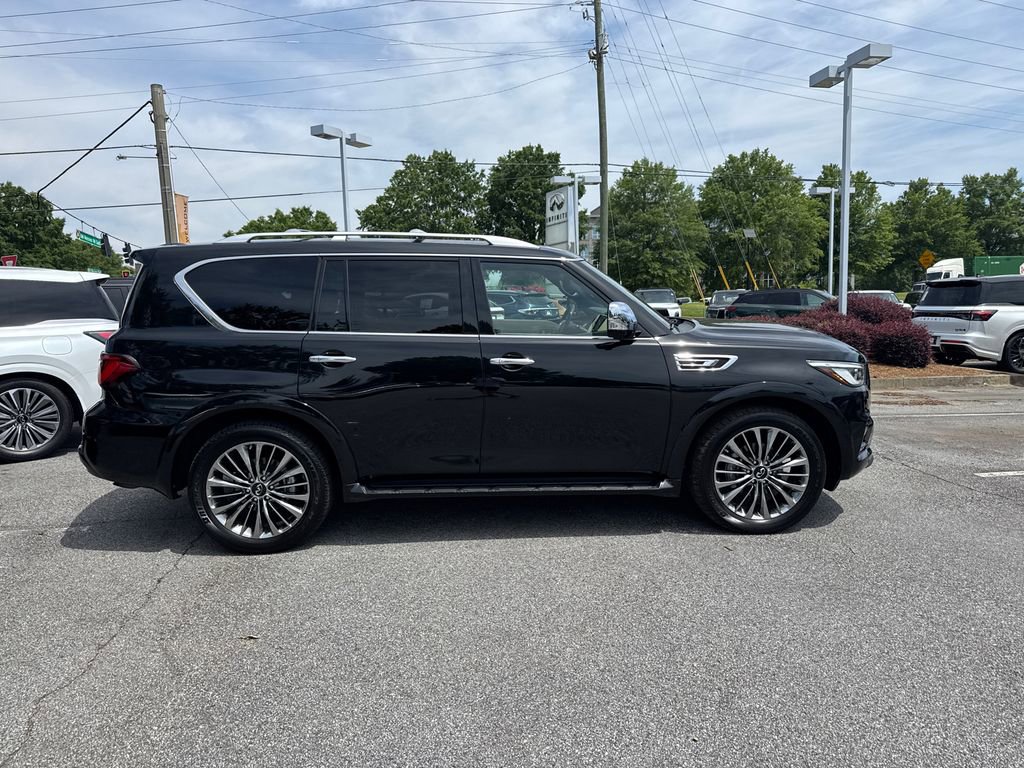 Used 2021 INFINITI QX80 Sensory w/ Cargo Package AWD/4WD image 4