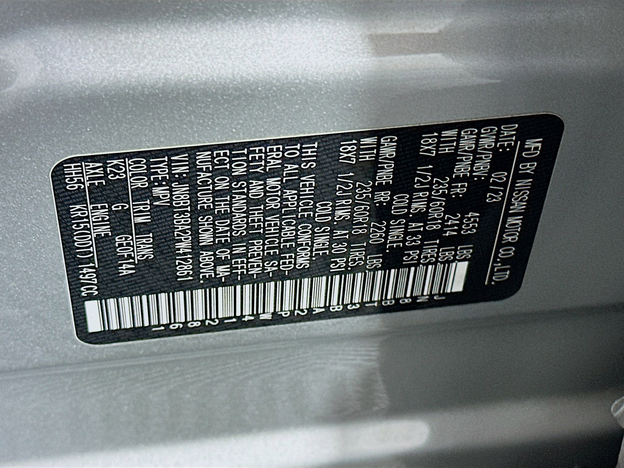 Used 2023 Nissan Rogue SV image 12