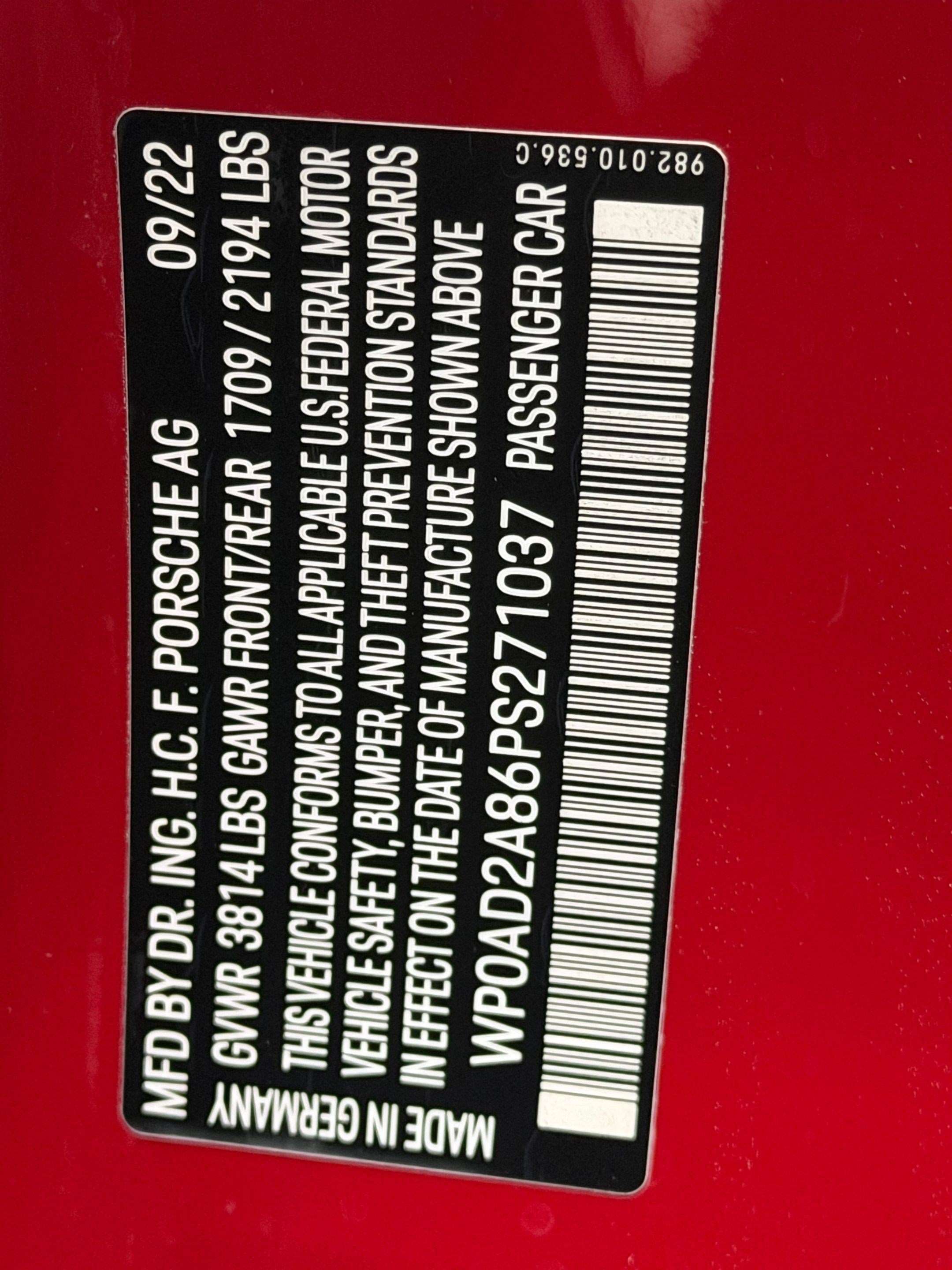 Certified 2023 Porsche 718 Cayman GTS RWD image 25
