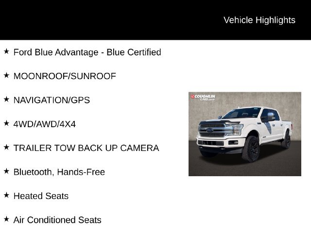 Used 2018 Ford F150 Platinum w/ Equipment Group 701A Luxury AWD/4WD image 2