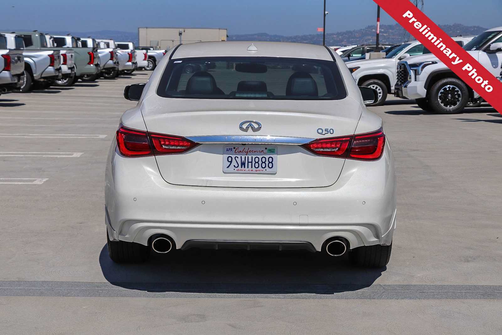 Used 2024 INFINITI Q50 Luxe w/ Cargo Package RWD image 7