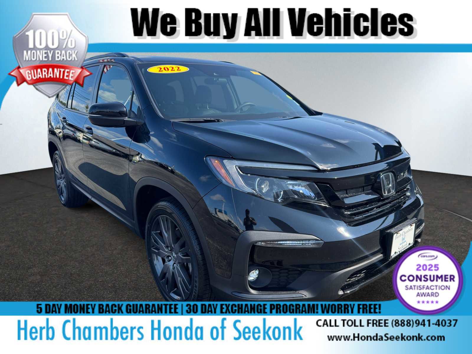 Used 2022 Honda Pilot Sport