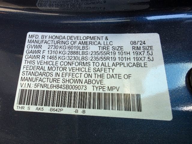 Used 2025 Honda Odyssey Touring image 34